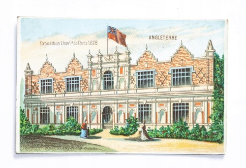 FRANCJA, PARYŻ - ŚWIATOWA WYSTAWA 1878, PAWILON BRYTYJSKI