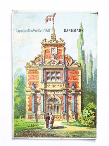 FRANCJA, PARYŻ - ŚWIATOWA WYSTAWA 1878, PAWILON DUŃSKI