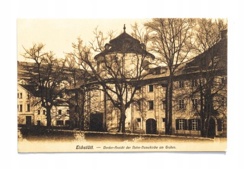 NIEMCY, EICHSTATT - KLASZTOR I KOŚCIÓŁ NOTRE DAME 1907