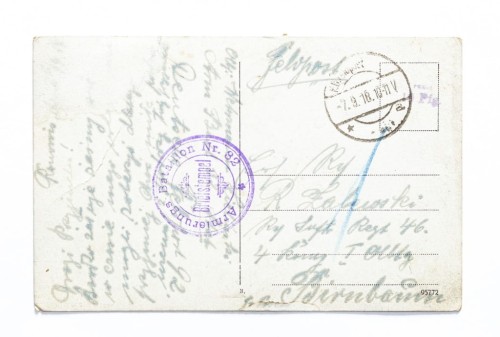 NIEMCY, GELSENKIRCHEN - PLAC NEUMARKT, FELDPOST / MIĘDZYCHÓD 1918