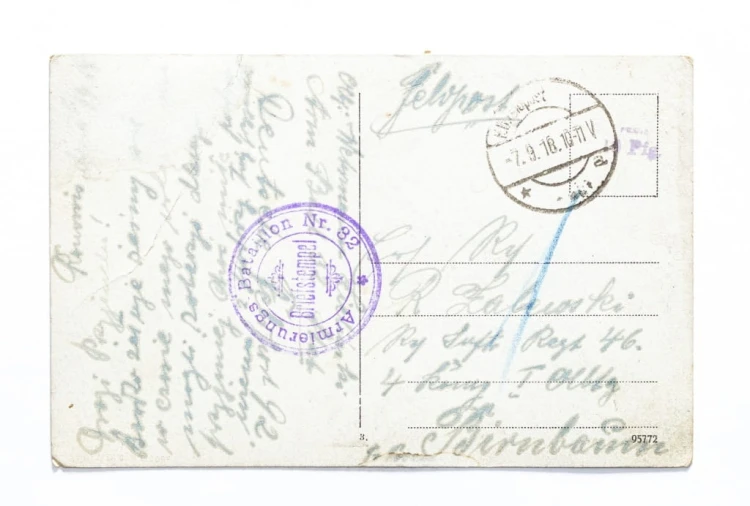 NIEMCY, GELSENKIRCHEN - PLAC NEUMARKT, FELDPOST / MIĘDZYCHÓD 1918