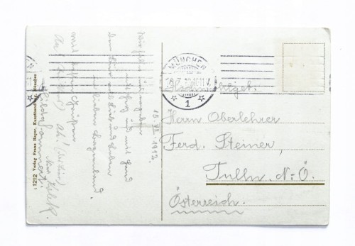 NIEMCY, MONACHIUM - UCZELNIA MAXIMILIANEUM / TULLN NAD DUNAJEM 1912