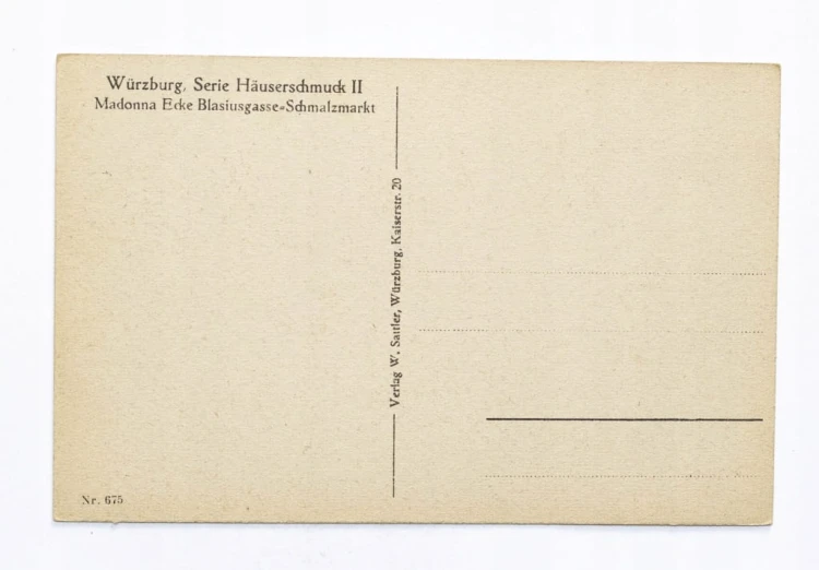 NIEMCY, WURZBURG - RZEŹBA MADONNY Z DZIECIĄTKIEM l. 30/40 XX WIEKU
