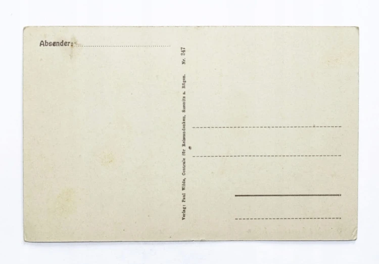 NIEMCY, SASSNITZ - PORT PROMOWY NA WYSPIE RUGIA, POCZ. XX WIEKU