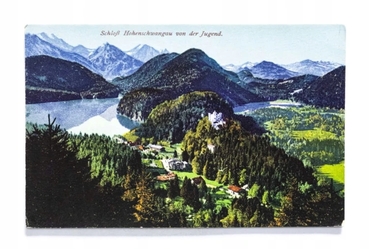 NIEMCY, SCHWANGAU - ZAMEK HOHENSCHWAGAU, POCZ. XX WIEKU