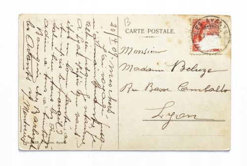 SZWAJCARIA, MONTREUX - ZAMEK CHATELARD / LYON 1909