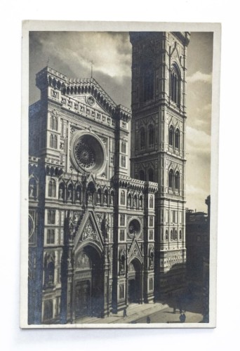 WŁOCHY, FLORENCJA - KATEDRA I DZWONNICA / POZNAŃ l. 20/30 XX WIEKU