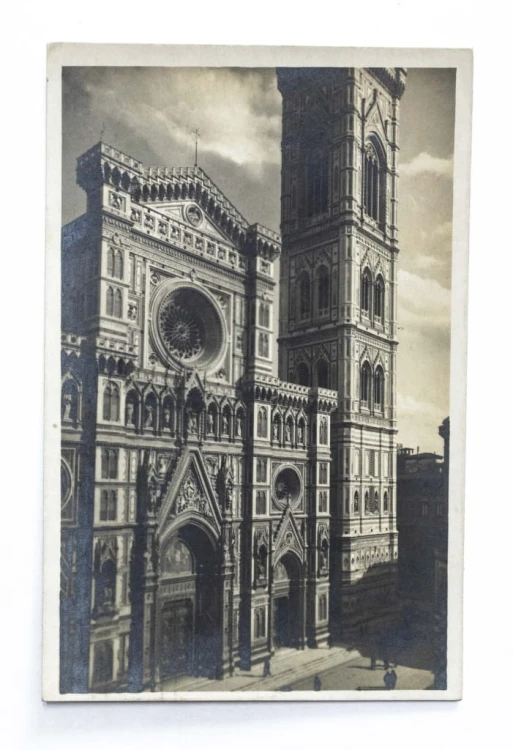 WŁOCHY, FLORENCJA - KATEDRA I DZWONNICA / POZNAŃ l. 20/30 XX WIEKU
