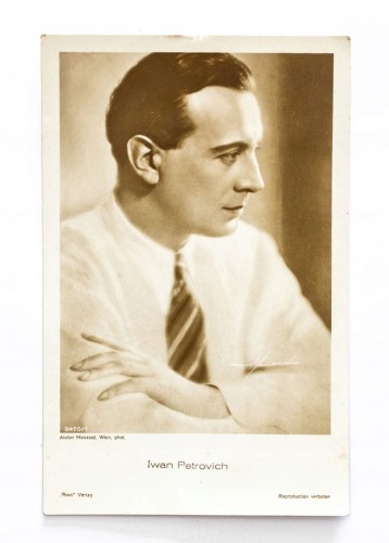 STARA POCZTÓWKA - AKTOR IWAN PETROVICH, WILNO 1934