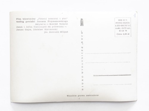 STARA POCZTÓWKA - FILM TELEWIZYJNY CZTEREJ PANCERNI I PIES 1970