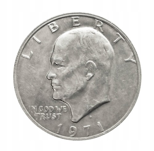 USA, 1 dolar Dwight D. Eisenhower 1971 rok.