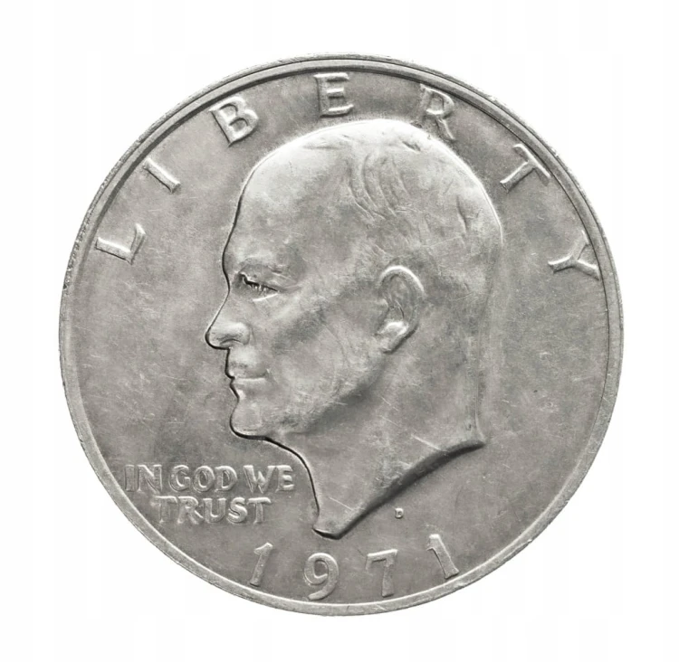 USA, 1 dolar Dwight D. Eisenhower 1971 rok.