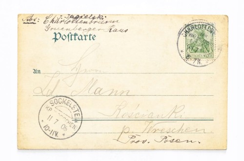 JEDLINA-ZDRÓJ - PANORAMA MIASTA / SOKOLNIKI, KOŚCIANKI, WRZEŚNIA 1905