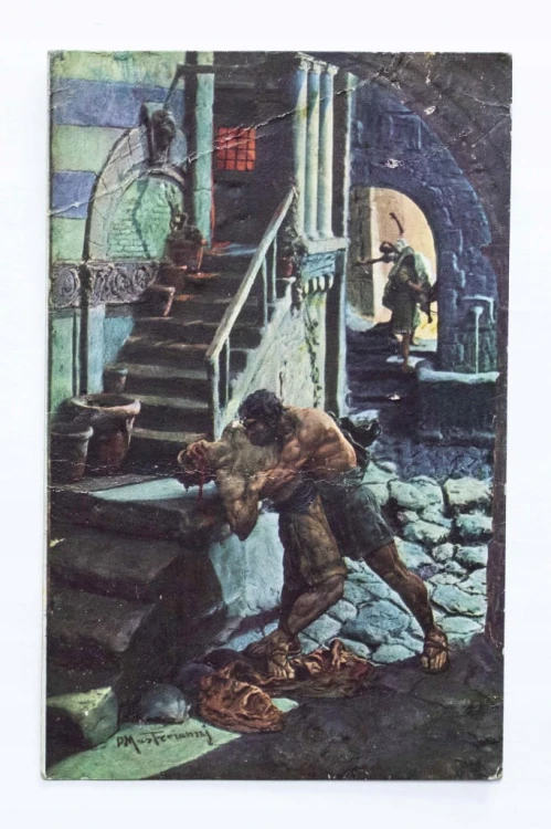 STARA POCZTÓWKA - QUO VADIS, STRYJ / TARNOPOL 1927