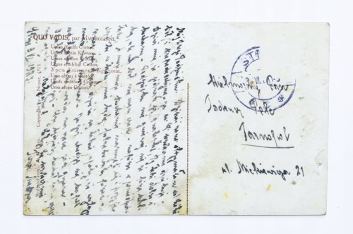 STARA POCZTÓWKA - QUO VADIS, STRYJ / TARNOPOL 1927