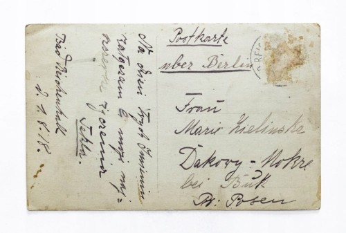 STARA FOTOGRAFIA / POCZTÓWKA - BAD REICHENHALL / DAKOWY-MOKRE 1918