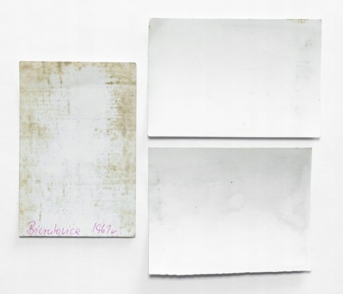 ZESTAW STARYCH FOTOGRAFII - WYCIECZKA, KARKONOSZE / BIERUTOWICE 1961