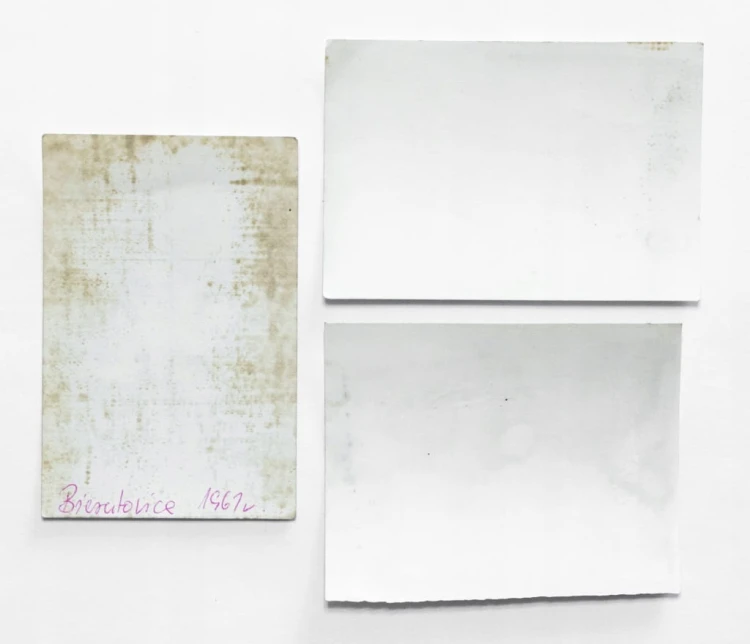 ZESTAW STARYCH FOTOGRAFII - WYCIECZKA, KARKONOSZE / BIERUTOWICE 1961