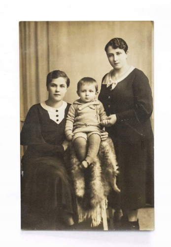 STARA FOTOGRAFIA - ZDJĘCIE RODZINNE, POCZ. XX WIEKU