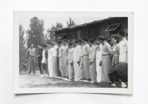 STARA FOTOGRAFIA - OBÓZ, LIGA MORSKA POZNAŃ l. 50/60