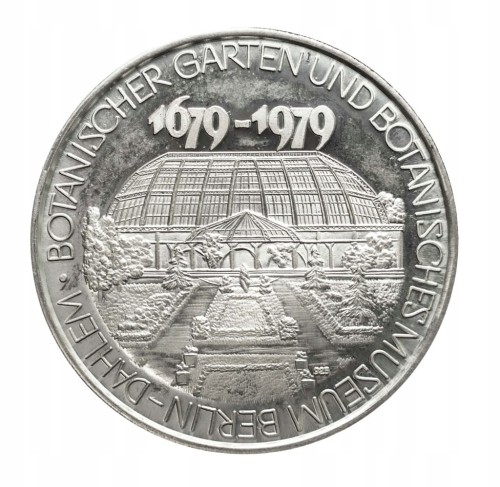 Medal upamiętniający 300 -L Ogrodu Botanicznego i Muzeum w Berlinie-Dahlem