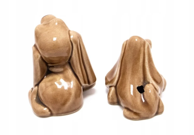 ZESTAW STARYCH FIGUREK CERAMICZNYCH PSY, KUKA POLAND WOJCIECH RYDZ