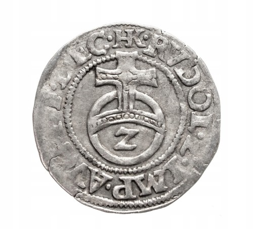 Niemcy, Palatynat Pfalz - Veldenz, Jerzy Jan, 1/2 Batzena (2 krajcary) 1585