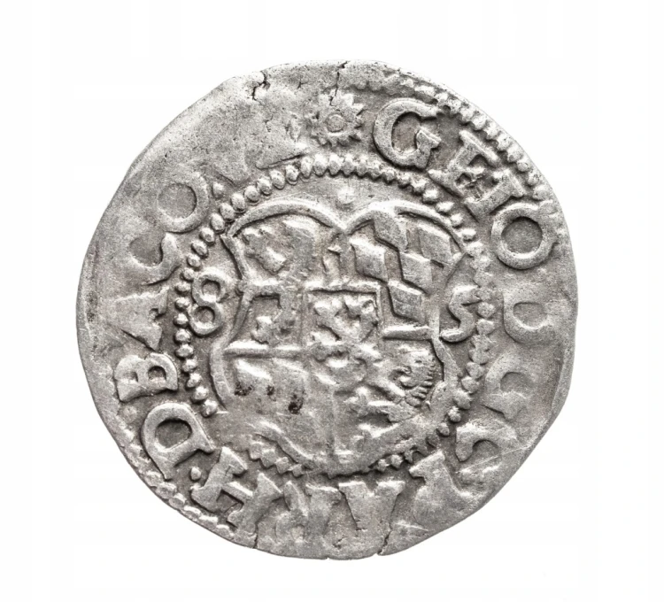 Niemcy, Palatynat Pfalz - Veldenz, Jerzy Jan, 1/2 Batzena (2 krajcary) 1585