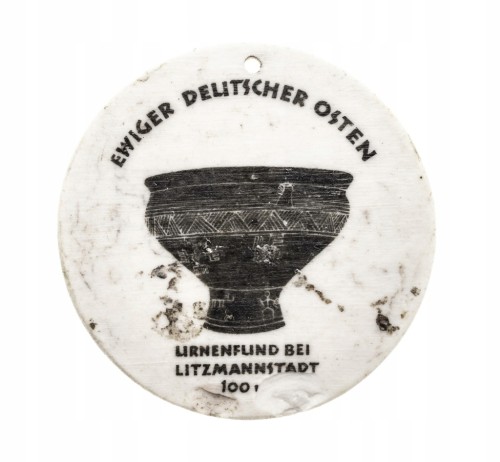 Łódź (Litzmannstadt), medalion WHW (Ewiger Deutschen Osten) 1942/1943