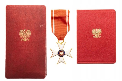 Polska, PRL, Krzyż Kawalerski Orderu Odrodzenia Polski z legitymacją
