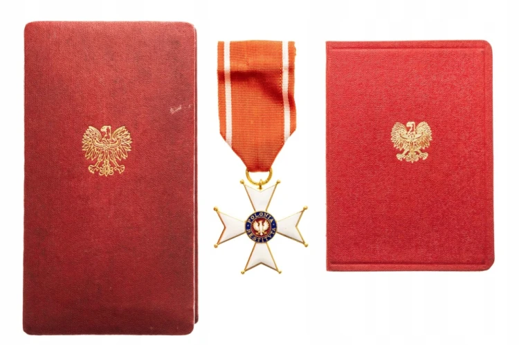 Polska, PRL, Krzyż Kawalerski Orderu Odrodzenia Polski z legitymacją