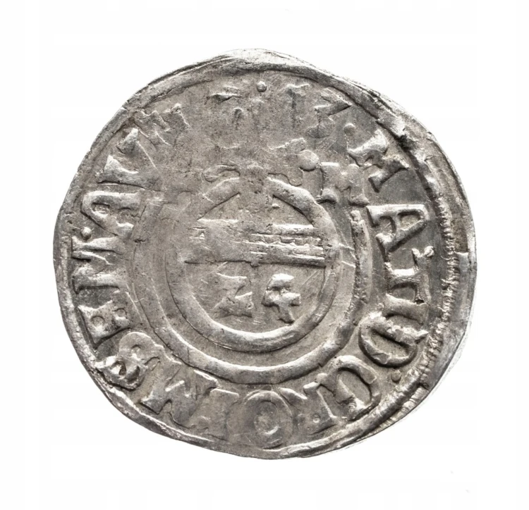 Niemcy, Hrabstwo Barby, Wolfgang II, grosz 1613 HM