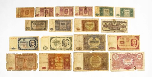 ZESTAW BANKNOTÓW POLSKICH 1944-1948 (NR 29)