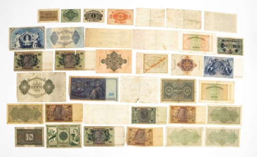 NIEMCY - ZESTAW BANKNOTÓW 1908-1935 (NR 11)