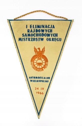 PROPORCZYK AUTOMOBILKLUB WIELKOPOLSKI, MISTRZOSTWA RAJDOWE, CHODZIEŻ 1966
