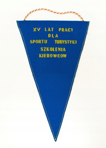 STARY PROPORCZYK PZM, XV LAT SZKOLENIA KIEROWCÓW, POZNAŃ 1965