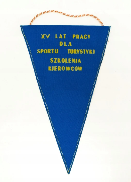 STARY PROPORCZYK PZM, XV LAT SZKOLENIA KIEROWCÓW, POZNAŃ 1965