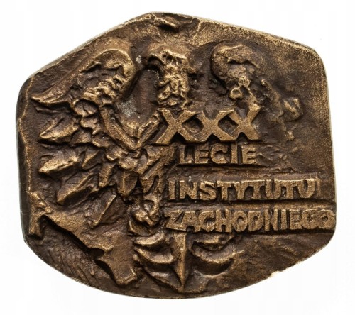 MEDAL 30 LECIE INSTYTUTU ZACHODNIEGO POZNAŃ 1975