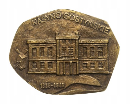 MEDAL 150 ROCZNICA POWSTANIA KASYNA GOSTYŃSKIEGO, GOSTYŃ 1985