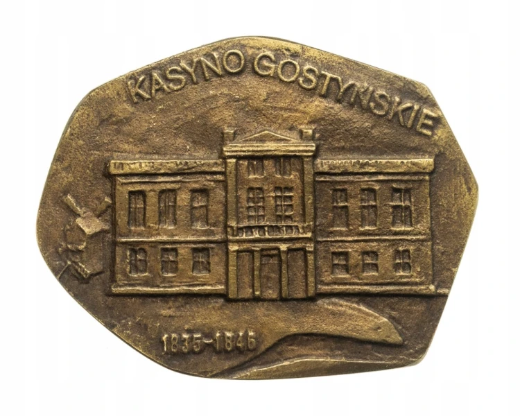 MEDAL 150 ROCZNICA POWSTANIA KASYNA GOSTYŃSKIEGO, GOSTYŃ 1985