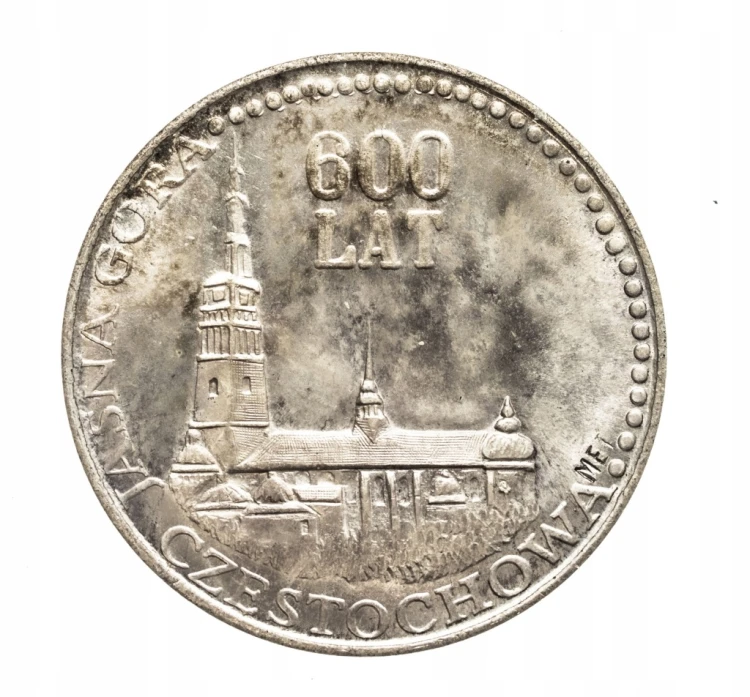 MEDAL JAN PAWEŁ II, 600 LAT JASNEJ GÓRY, CZĘSTOCHOWA