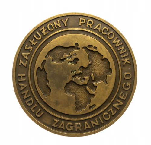 MEDAL ZASŁUŻONY PRACOWNIK HANDLU ZAGRANICZNEGO