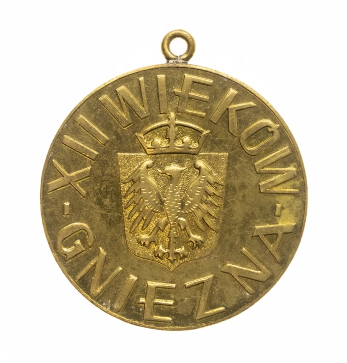 MEDAL MIESZKO I, XII WIEKÓW MIASTA GNIEZNO 1960