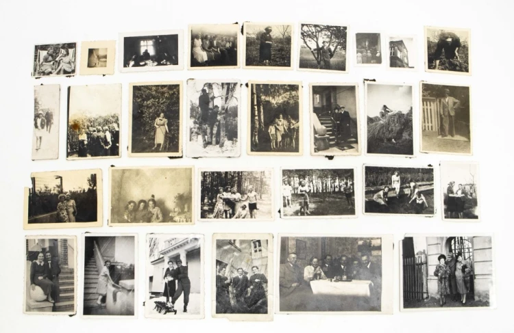 ZESTAW STARYCH FOTOGRAFII RODZINNYCH - POZNAŃ I OKOLICE l. 30/40