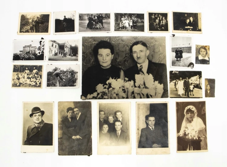ZESTAW STARYCH FOTOGRAFII RODZINNYCH - POZNAŃ I OKOLICE l. 30/40
