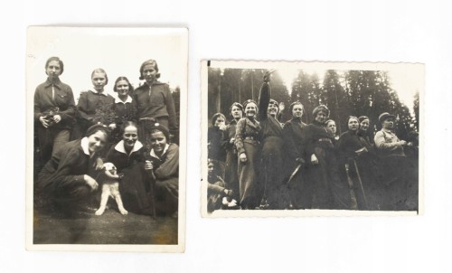 ZESTAW STARYCH FOTOGRAFII - WYCIECZKA SZKOLNA, ZAKOPANE 1938