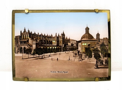 KRAKÓW - GŁÓWNY RYNEK, POCZ. XX WIEKU
