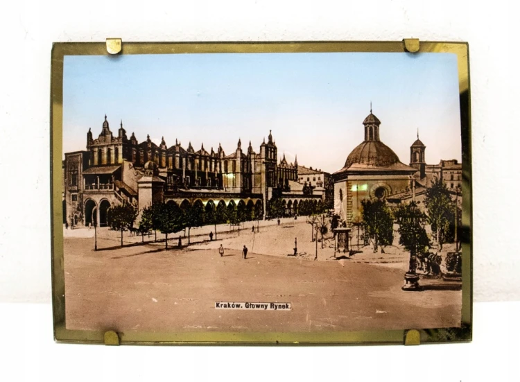 KRAKÓW - GŁÓWNY RYNEK, POCZ. XX WIEKU