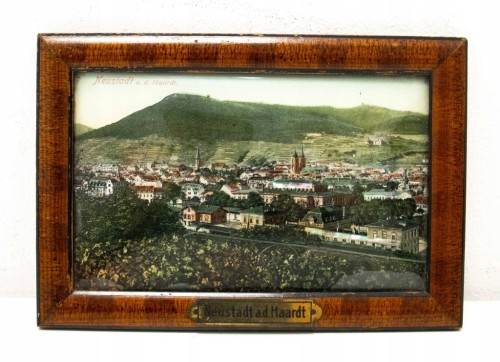 NIEMCY, NEUSTADT AN DER HAARDT - PANORAMA MIASTA, POCZ. XX WIEKU