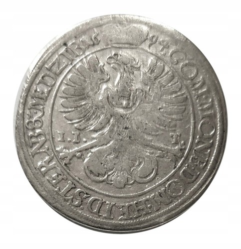 Śląsk, Księstwo Wirtembersko-Oleśnickie, XV krajcarów 1694, Oleśnica